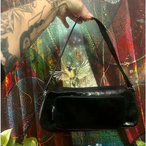 Hobo classic sleek black purse.